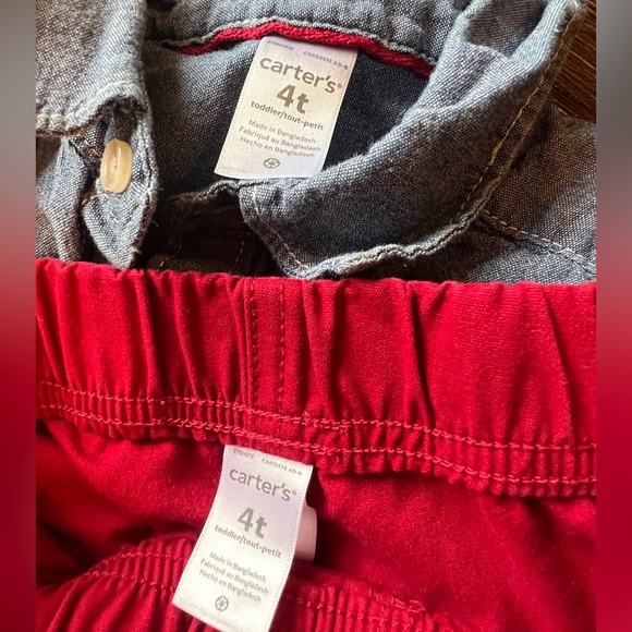 Boys Carters Set 4t - Picture 4 of 5